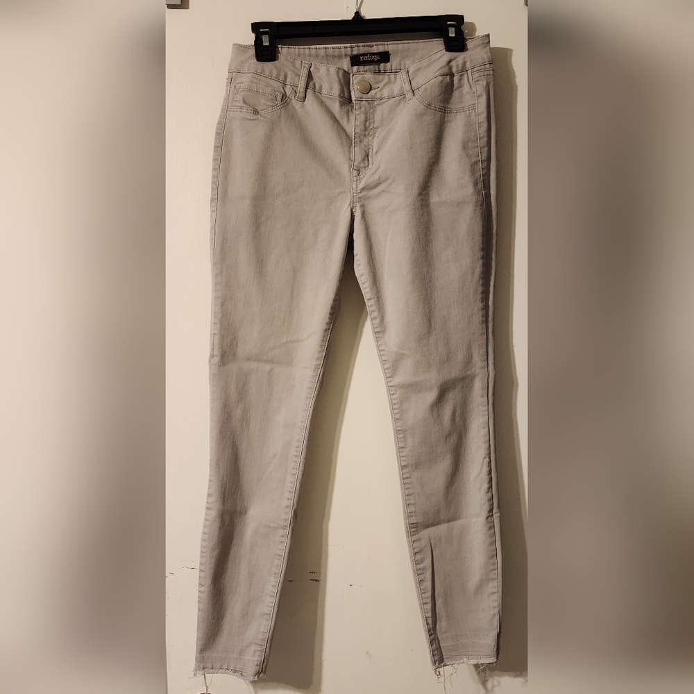 Refuge Grey Skinny Jeans sz 8